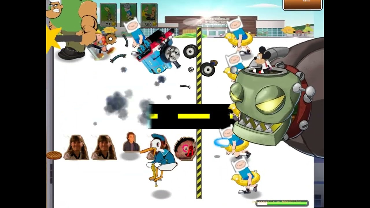 Plants Vs Zombies Mod - Live Actions Vs Cartoons // Me Smash - Hack