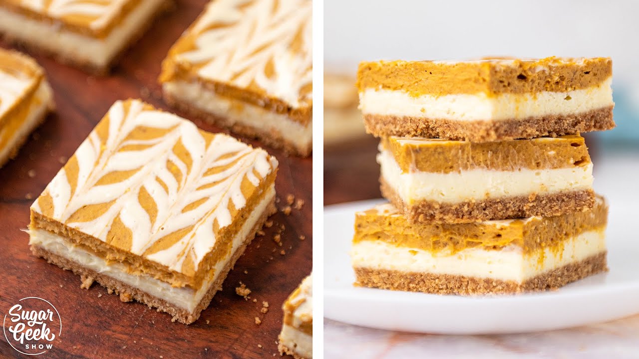 Easy Pumpkin Pie Cheesecake Bars