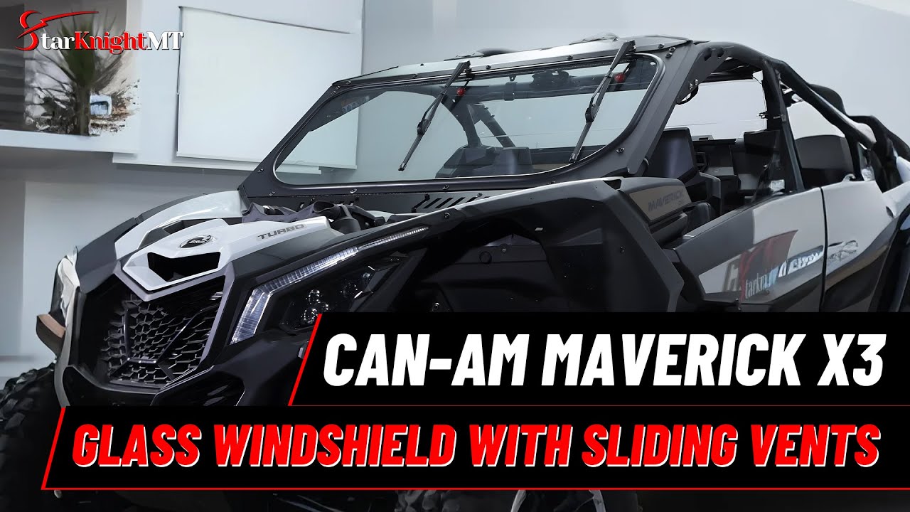 Upgrade Your Ride: Can-Am X3 Glass Windshield Installation (Step-by-Step)