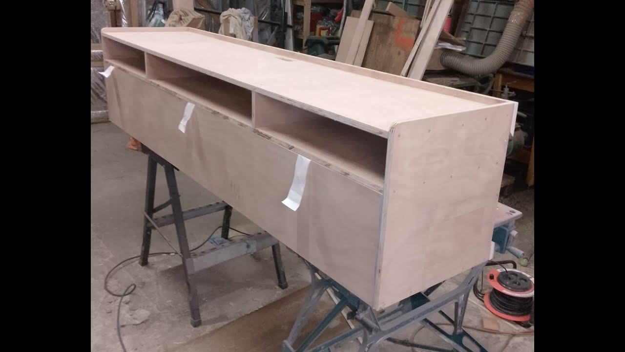 Fabriquer un meuble multimédia partie 2