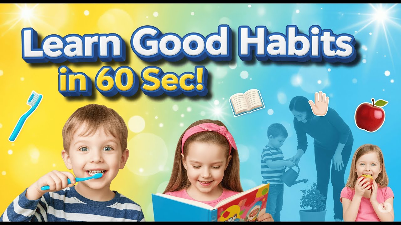 8 Good Habits Kids Can Do Every Day!