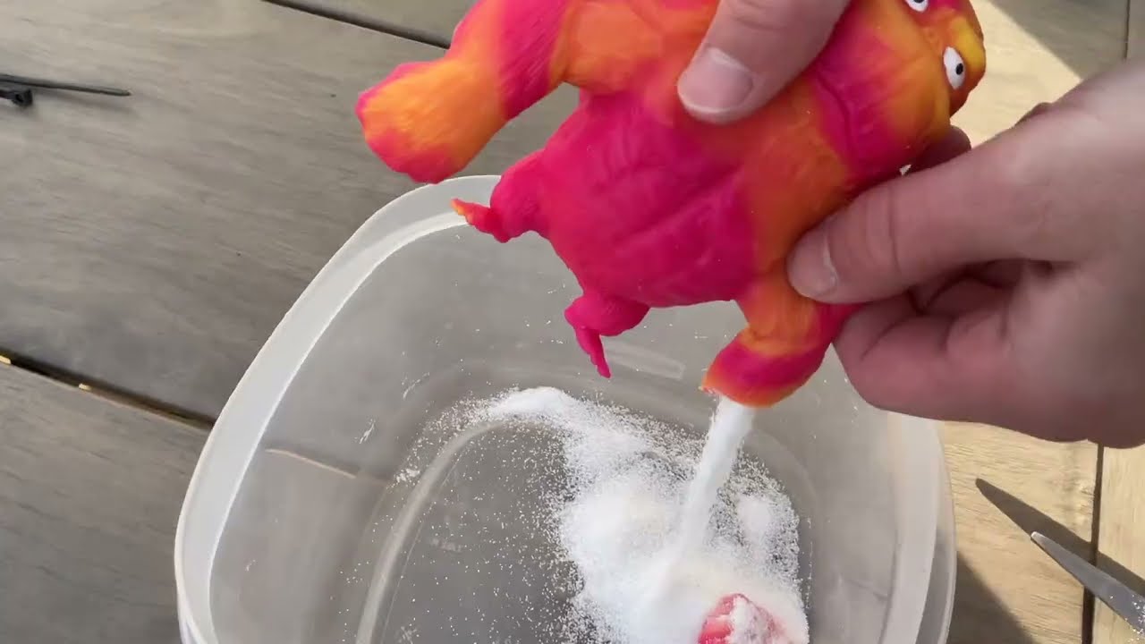 Pink Gorilla EXPLODES With Water