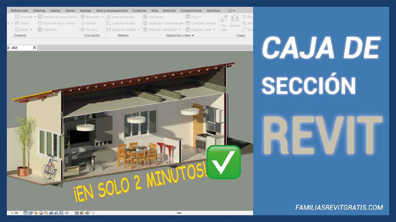 Cómo activar la CAJA de SECCIÓN en REVIT (En solo 2 minutos)