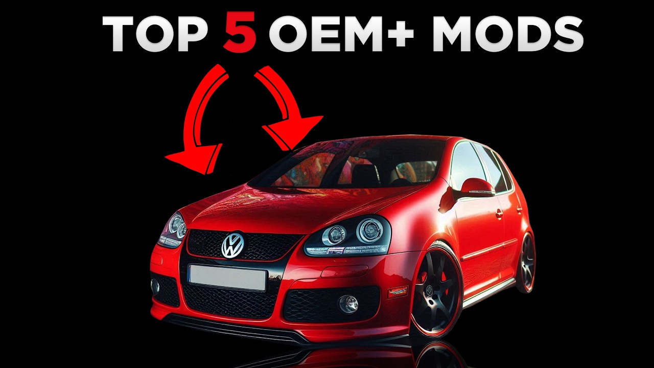 Top 5 OEM+ Mods for the MK5 GTI!