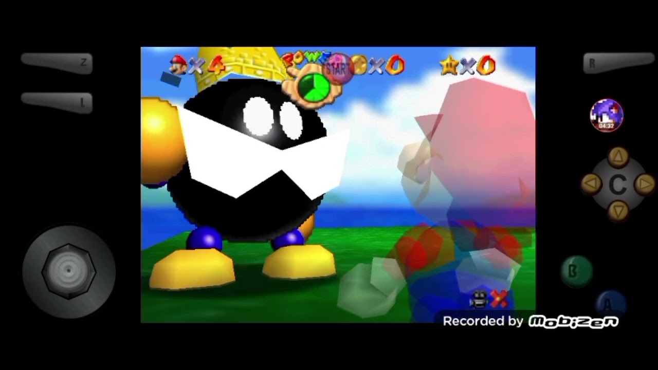 Súper Mario 64:contra Rey bomba