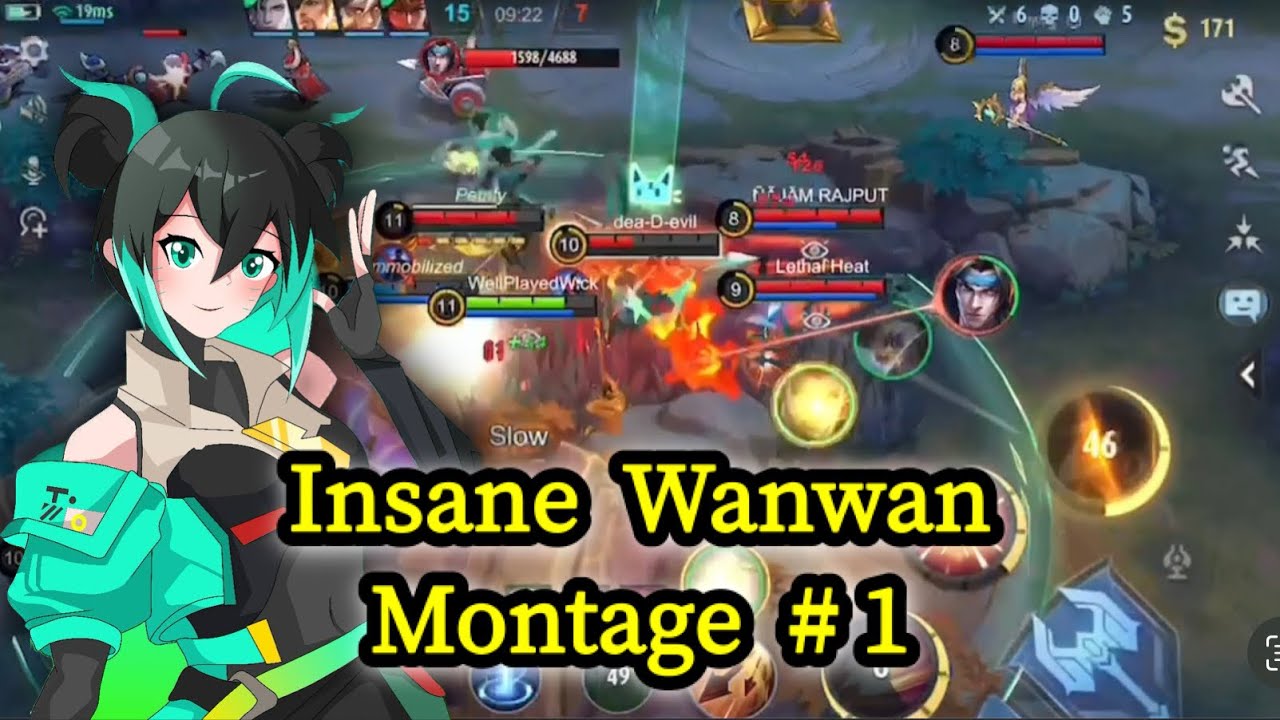 Insane Wanwan Montage Part 1 MLBB