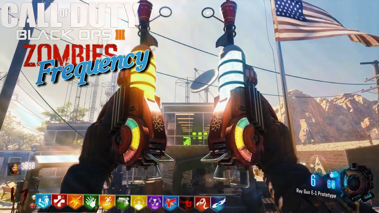 BO3 Custom Zombies Frequency | There are 4 new Ray Gun variants (I missed the green one)