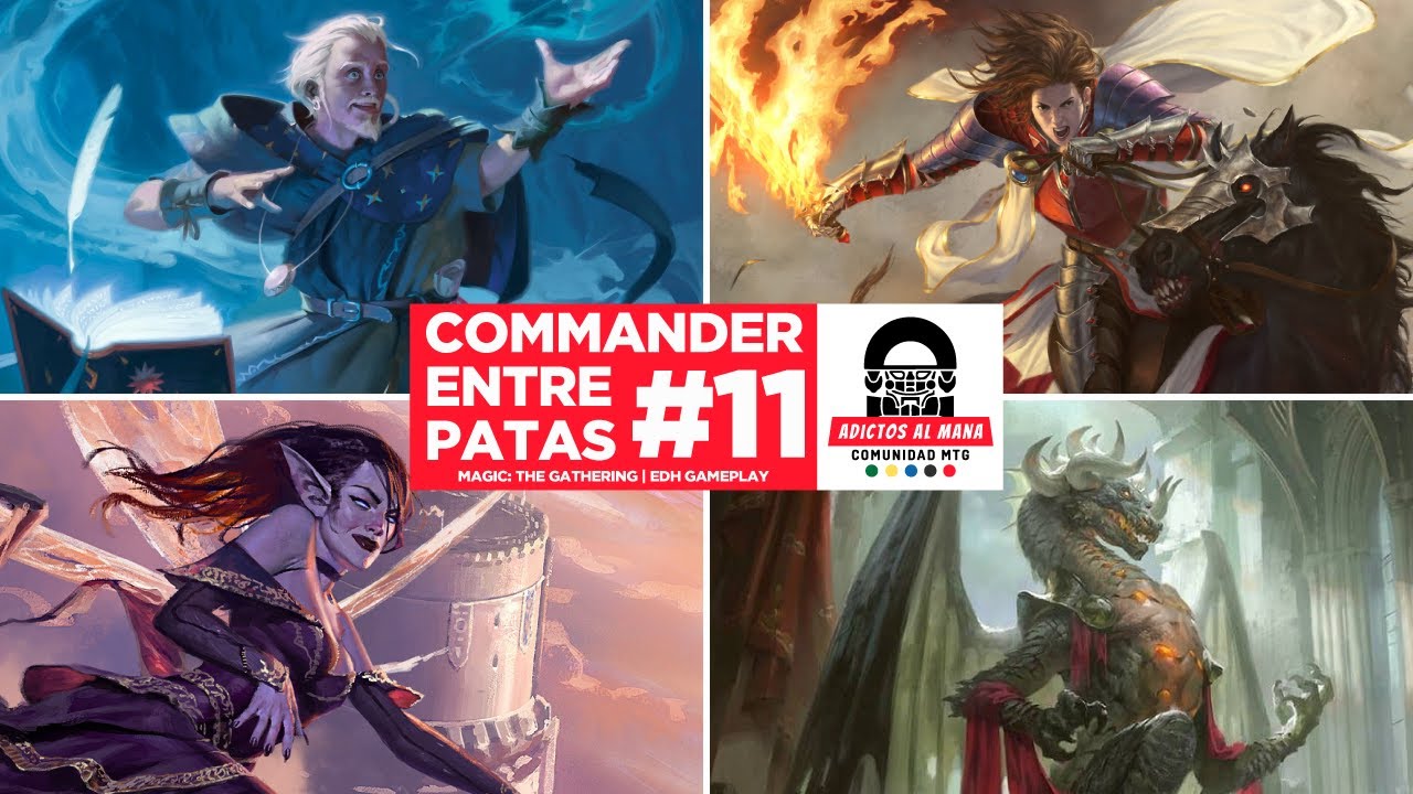 Commander Entre Patas #11 - Syr Gwyn vs Korvold vs Alela vs Chulane | MTG | EDH Game