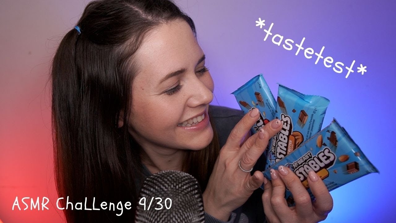 SLEEPY Mr.Beast 🍫 Schoko 🍫TASTE TEST | 🇦🇹 ASMR
