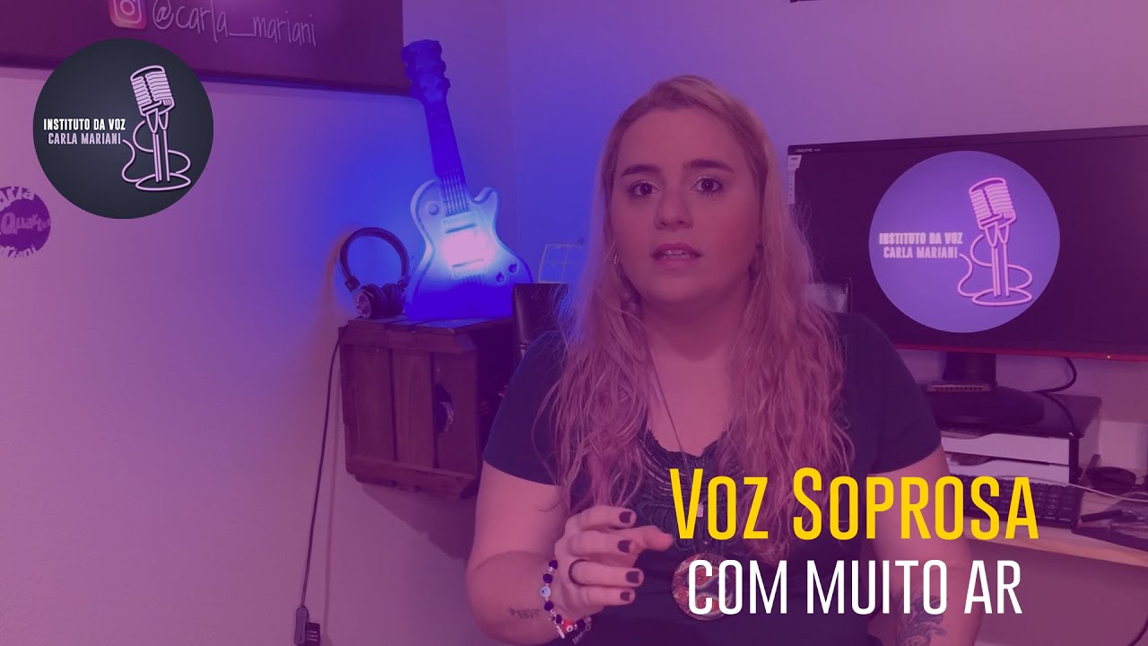 INSTITUTO DA VOZ - VOZ SOPROSA / COM MUITO AR