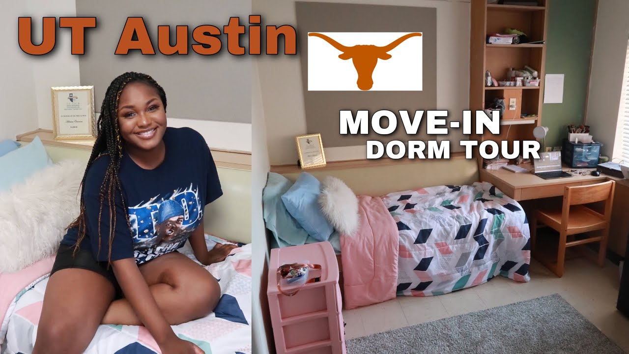 COLLEGE MOVE IN VLOG + DORM TOUR (UT Austin)
