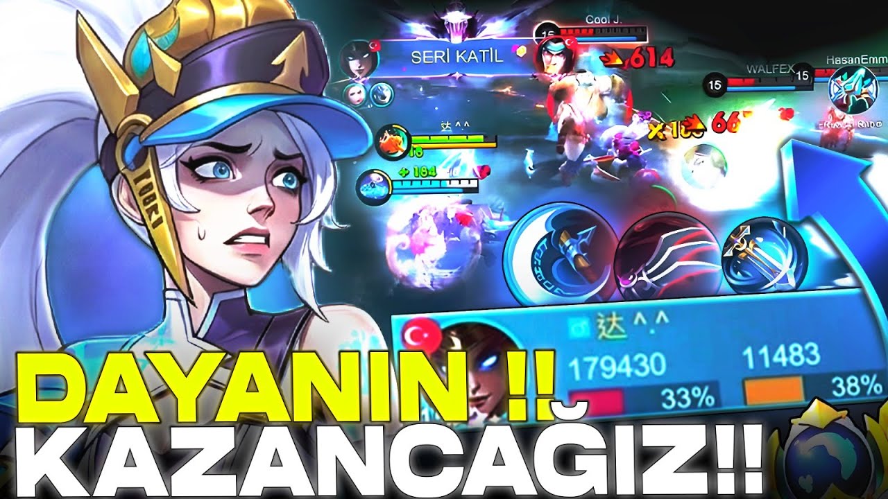 DAYANIN TAŞIYACAĞIM !! IRITHEL GERİ D&Ouml;N&Uuml;Ş Jin - Mobile Legends