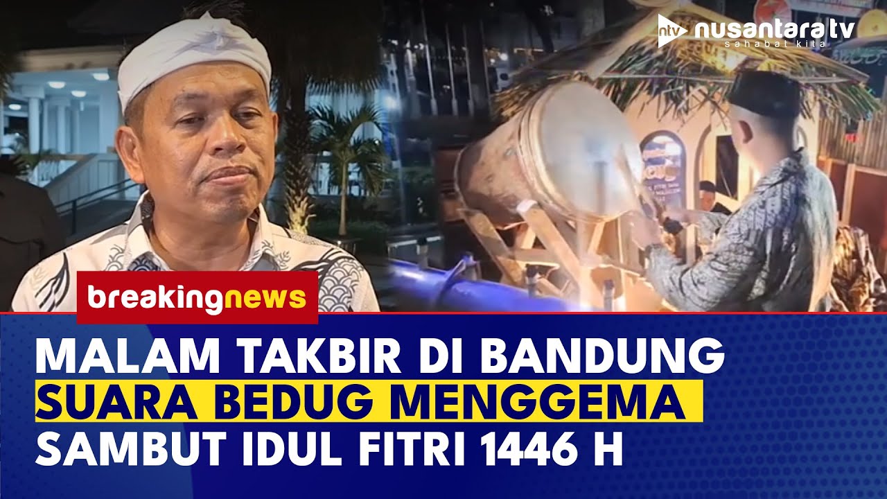 Meriah! Festival Bedug di Balai Pakuan Bikin Ribuan Warga Terpukau Saat Malam Takbiran | NTV
