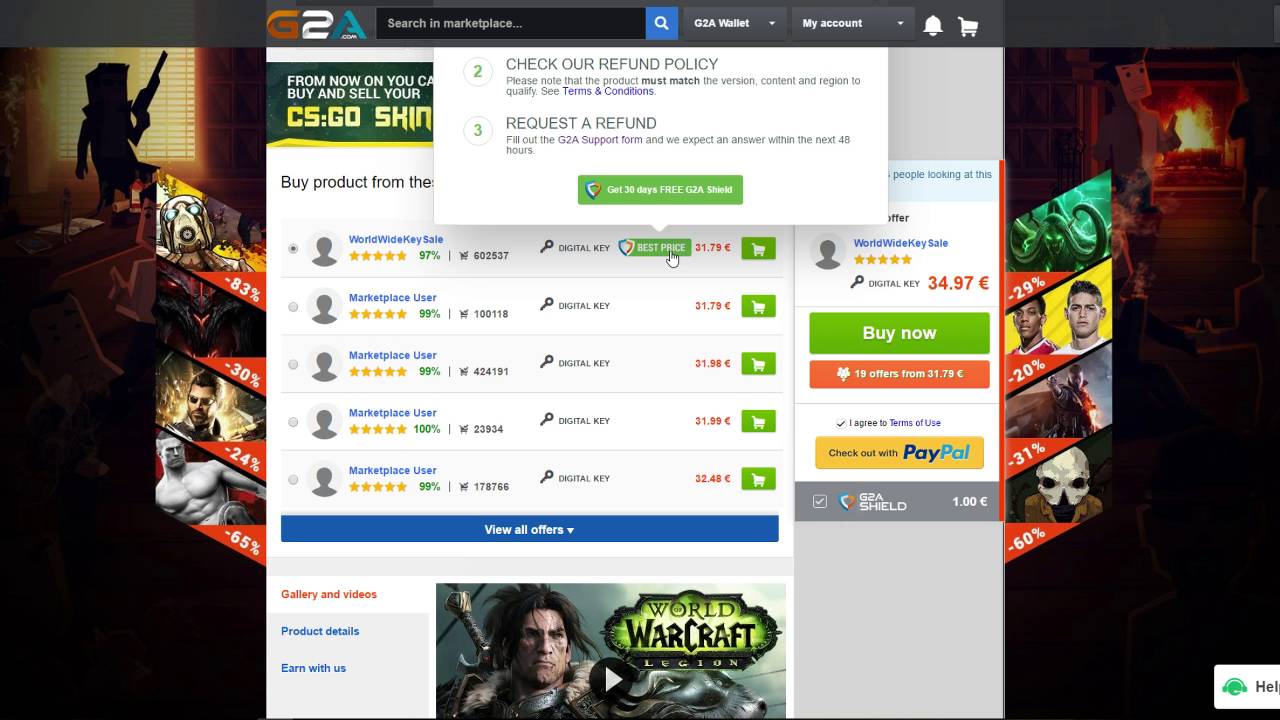 Wow Legion +Discount Code Coupon 3% off Never Expires. Games Promo Code