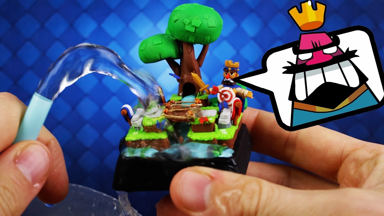 Я затопил арену Clash Royale… теперь король безумен!