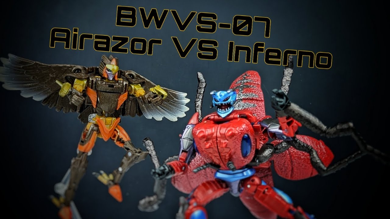 Transformers || BWVS-07 (Beast Wars vs /Beast Wars Again!): Airazor VS Inferno