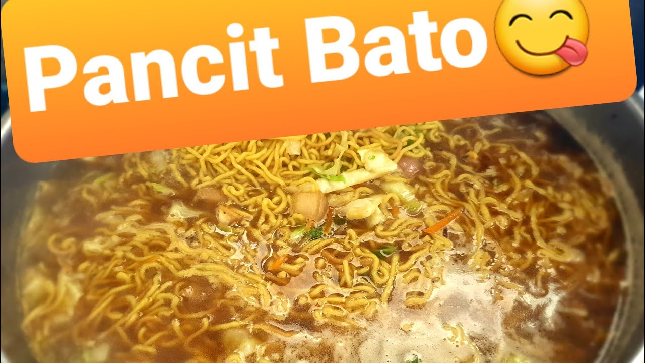 PANCIT BATO WITH SABAW