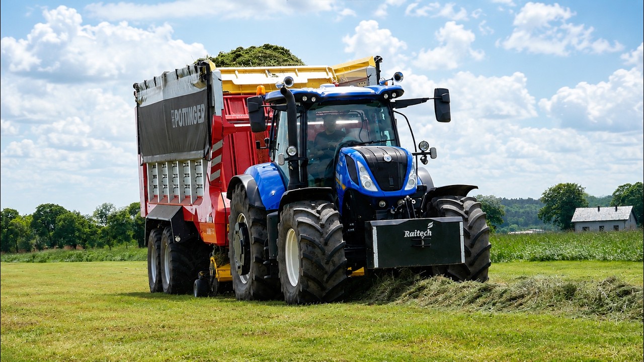 |4K| Sianokiszonka | NewHolland & P&ouml;ttinger | WIOSNA 2026r |