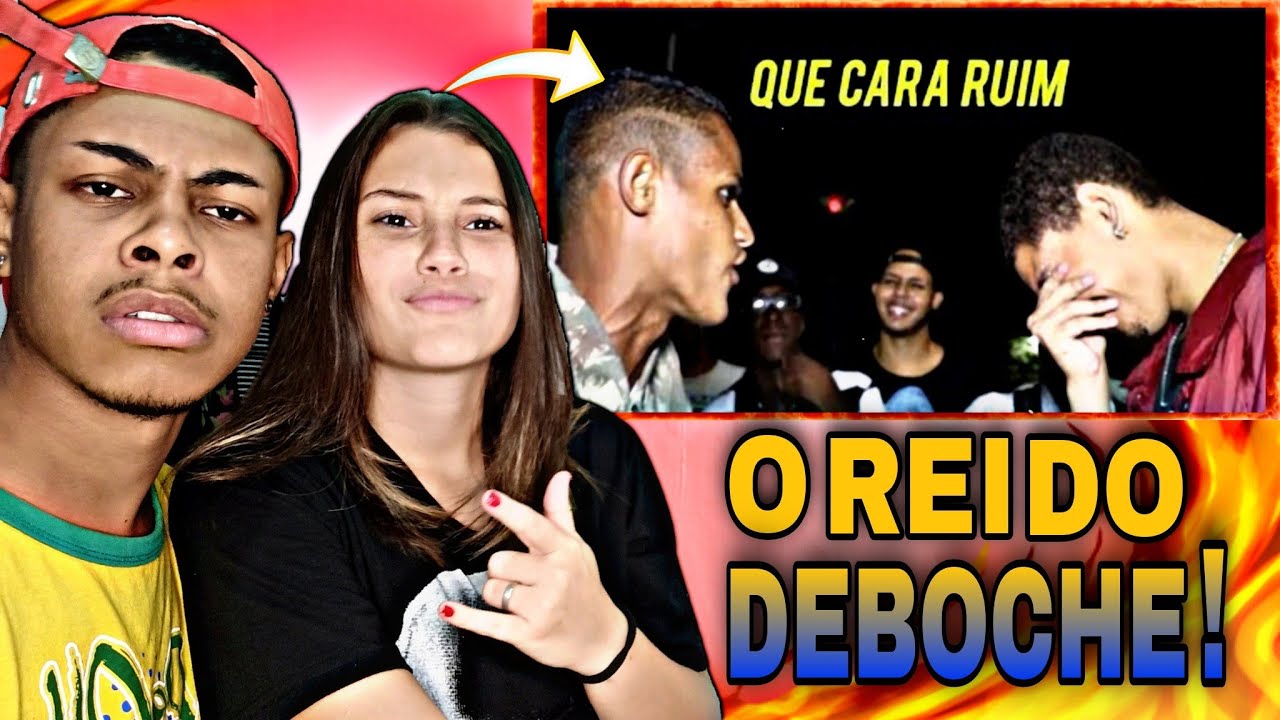 CASAL REACT: QUANDO O NOVENTA TA DEBOCHADO NA BATALHA DE RIMA