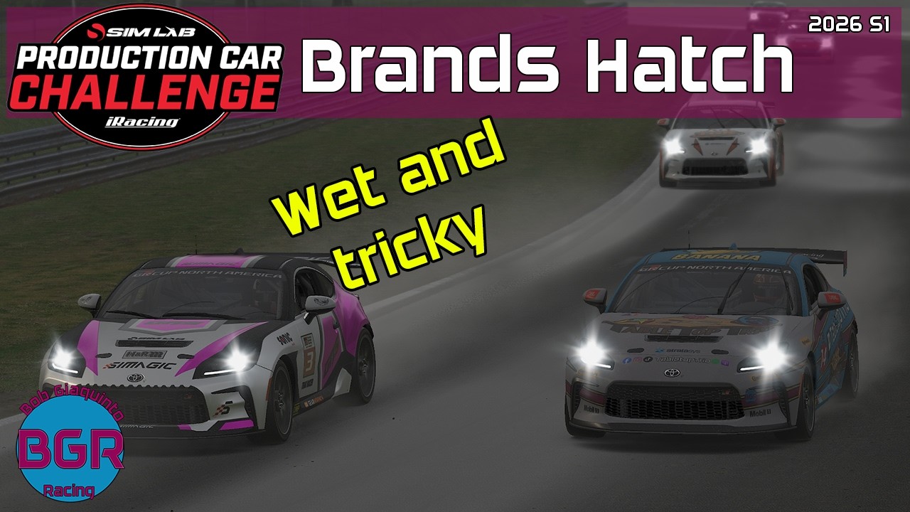 Соревнования серийных автомобилей на трассе Brands Hatch | iRacing Toyota GR 86