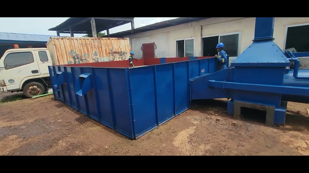 FINIC 6 Ton Rice Dryer on Test for  Air Permeability