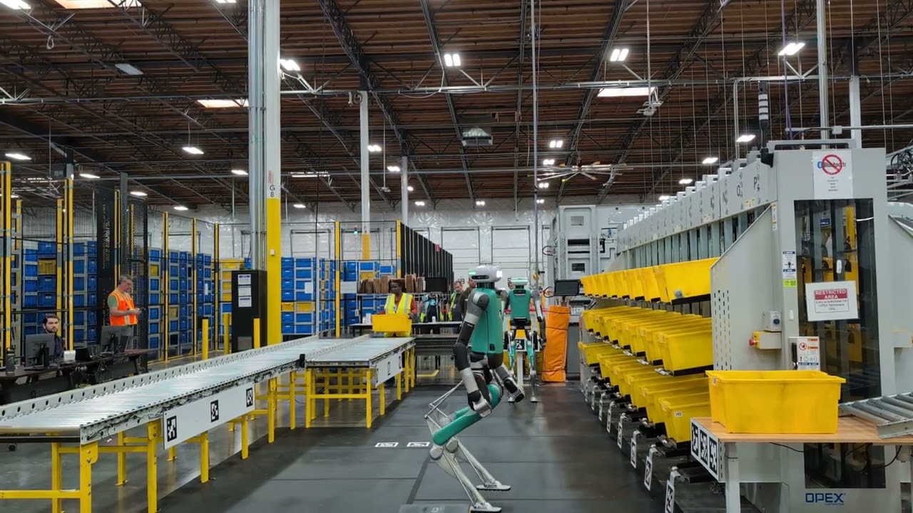 As&iacute; trabaja Digit, el robot b&iacute;pedo de Amazon