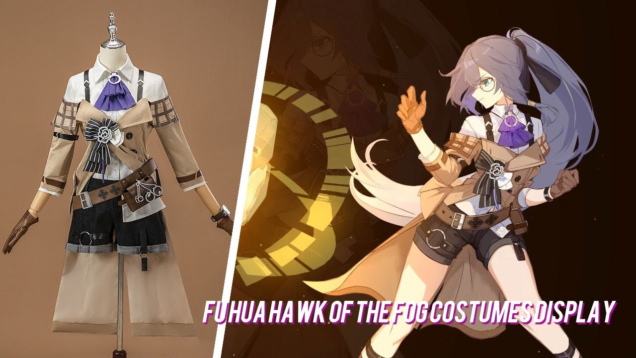 [Cosplay Clan]Honkai Impact 3rd Fu Hua Hawk of the Fog Cosplay Costumes Display