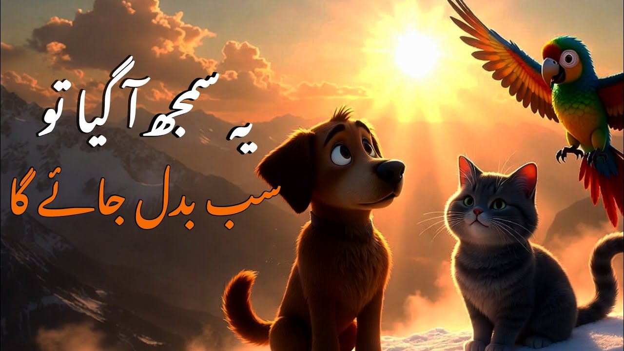 Ye Ek Baat Samajh Aagayi To Sab Badal Jaye Ga | Heart Touching Story#cartoon #3danimation#animation 