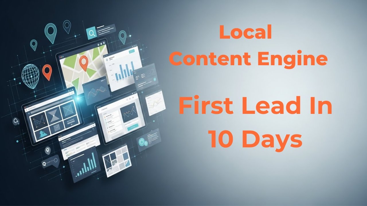 Local Content Engine - First Appliance Repair Lead In 10 Days - Local Lead Generation