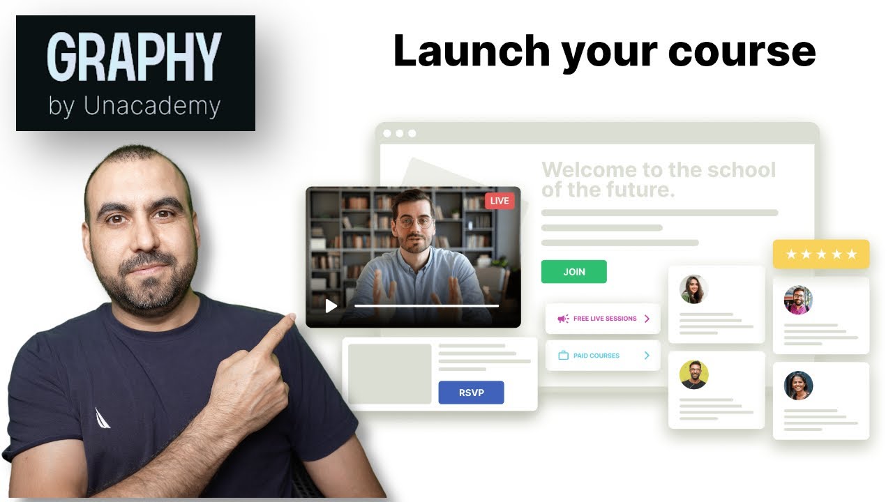 Launch Courses for FREE with Graphy by Unacademy! Here's How 🚀