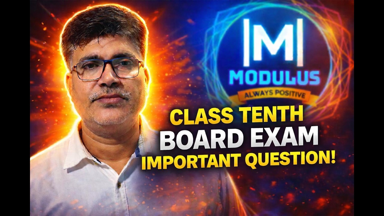 CBSE Class 10 Maths 2026 🔥 Most Expected Board Exam Questions