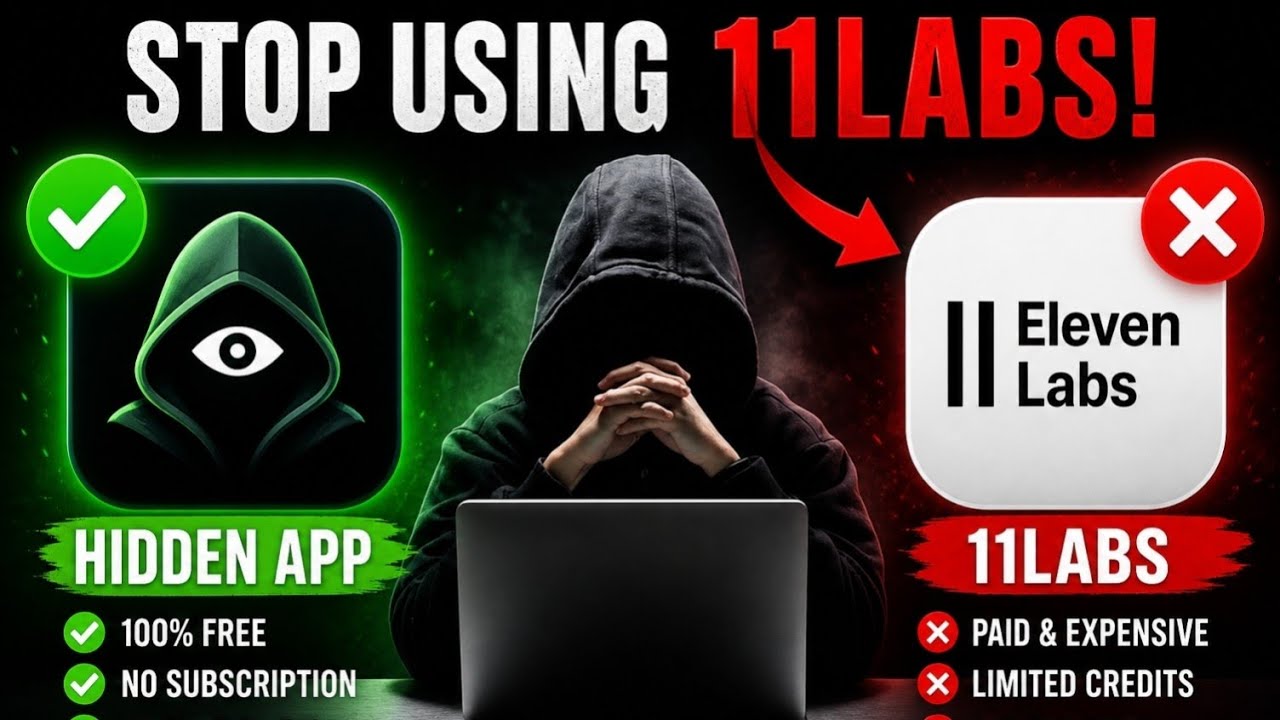 Stop Using ElevenLabs! 🔥 Best FREE AI Voice Generator 2026 | No Subscription | Hidden Tool