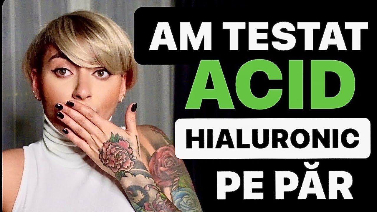 TRATAMENT CU ACID HIALURONIC PE PĂR ?!