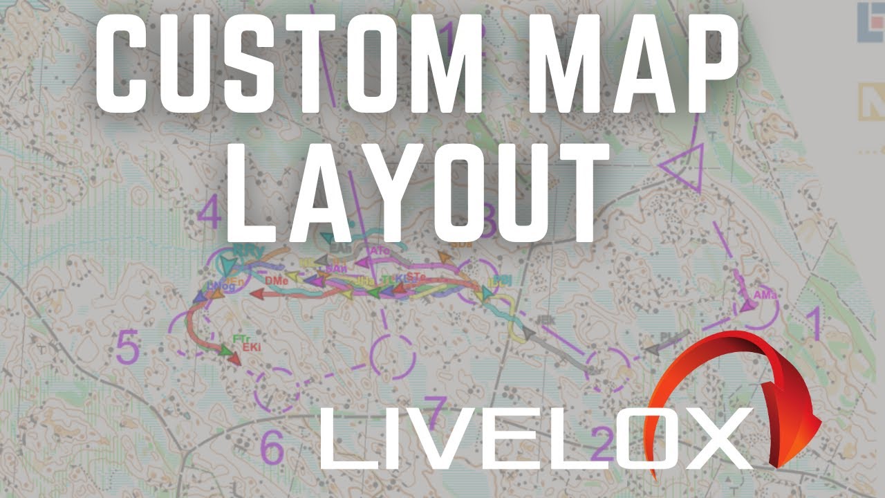 Livelox - custom map background