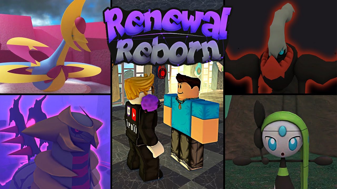 New Roria League , Darkrai , Cresselia , Giratina & Meloetta | Pokemon Brick Bronze Renewal Reborn
