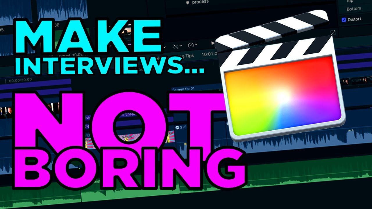 7 Interview Editing Tips in Final Cut Pro, Tutorial