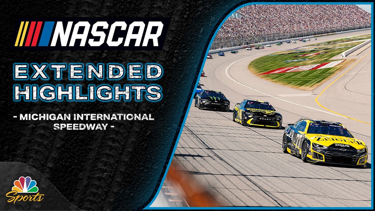 NASCAR Cup Series 2026: Michigan International Speedway | EXTENDED HIGHLIGHTS | Motorsports on NBC