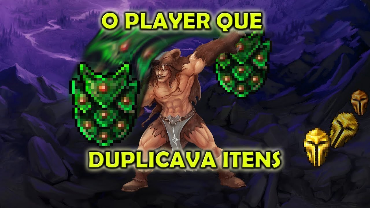 Tibia: O Player que DUPLICAVA Itens + Método de Duplicar