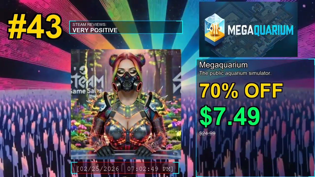 Top 41-50 Steam Game Deals - February 25, 2026