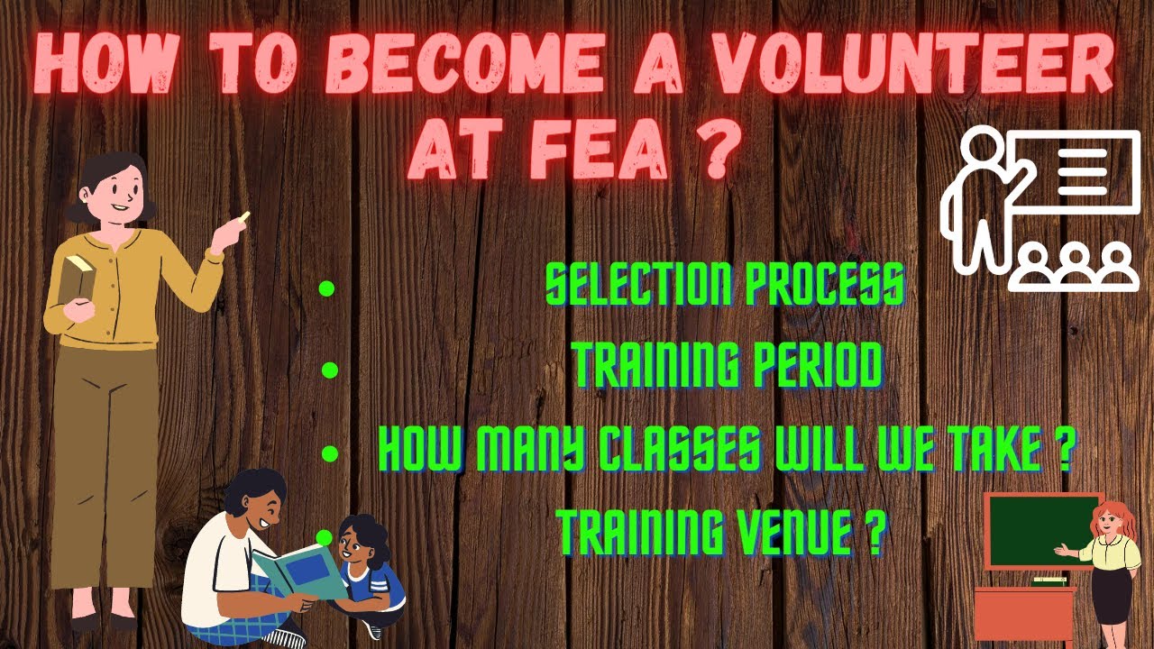 How to become Volunteer at FEA ?