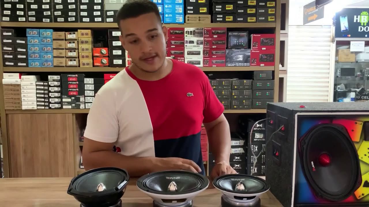 Comparativo entre os Snake 220rms 6” 8” e 6x9 - PANKADAO OFICIAL