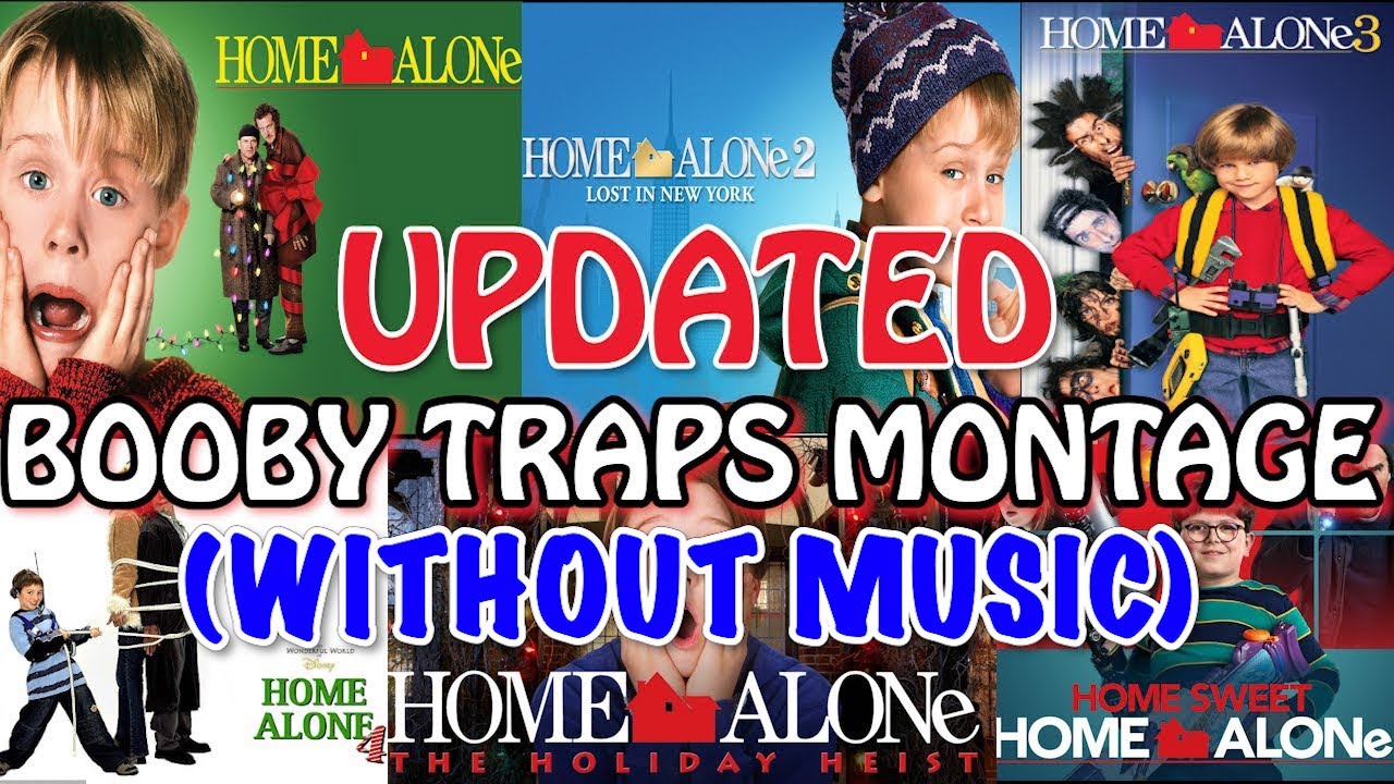 Remade Home Alone Franchise Booby Traps Montage (Without Music)