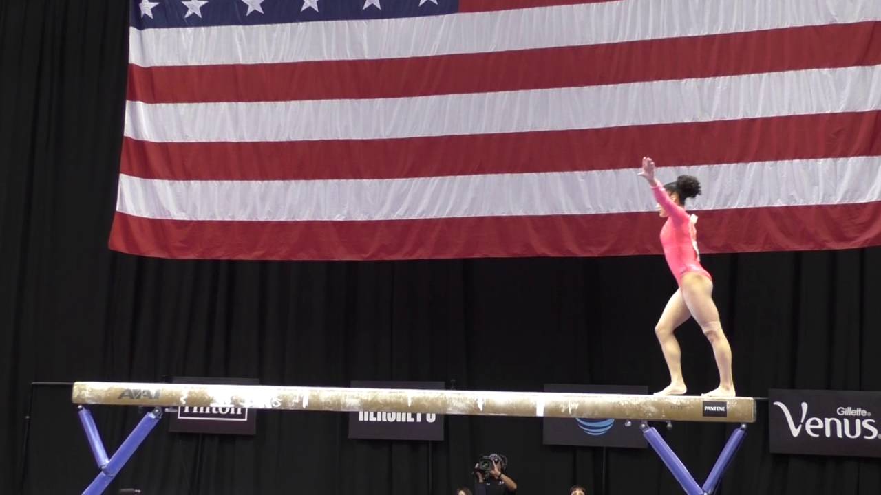 Laurie Hernandez- Balance Beam - 2016 P&G Gymnastics Championships – Sr. Women Day 1