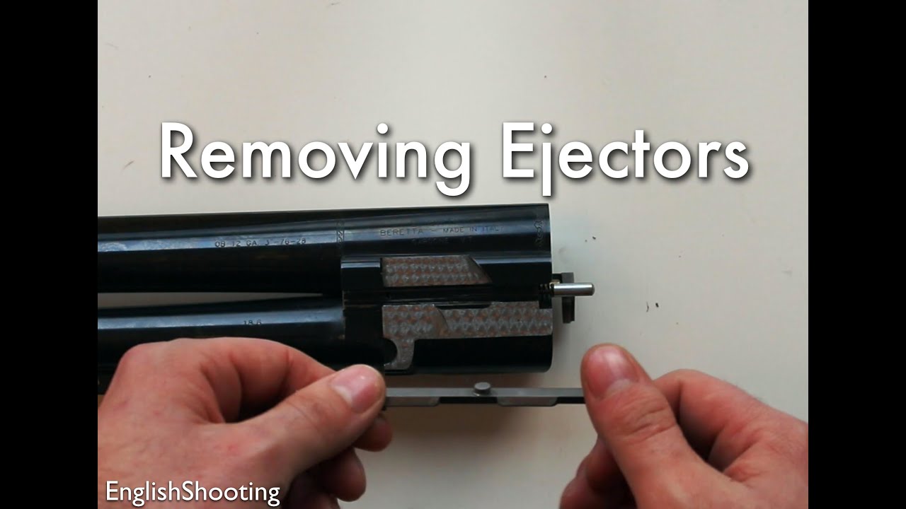 Removing and Replacing the Ejectors of an Over and Under Shotgun - Gun Maintenance