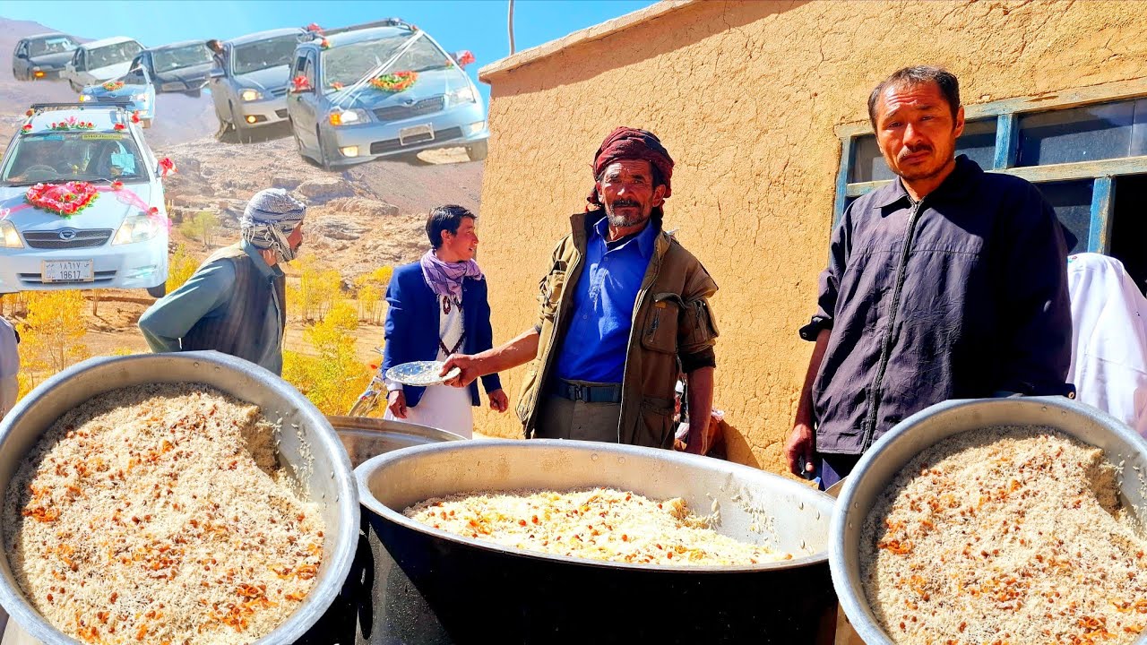 Cooking for a Village Wedding in Afghanistan | A Beautiful Tradition!