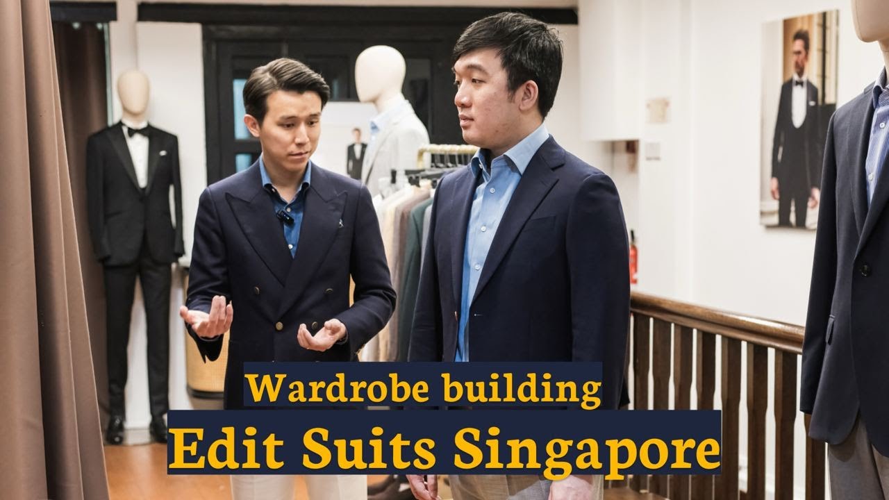 Создаём капсульный гардероб с Edit Suits | Обзор портняжного дела в Сингапуре