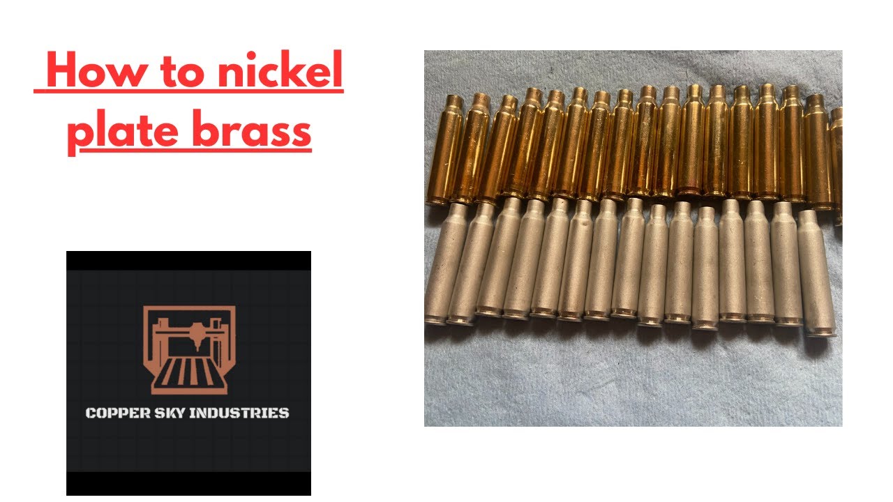 #brass #nickel How to nickel plate brass