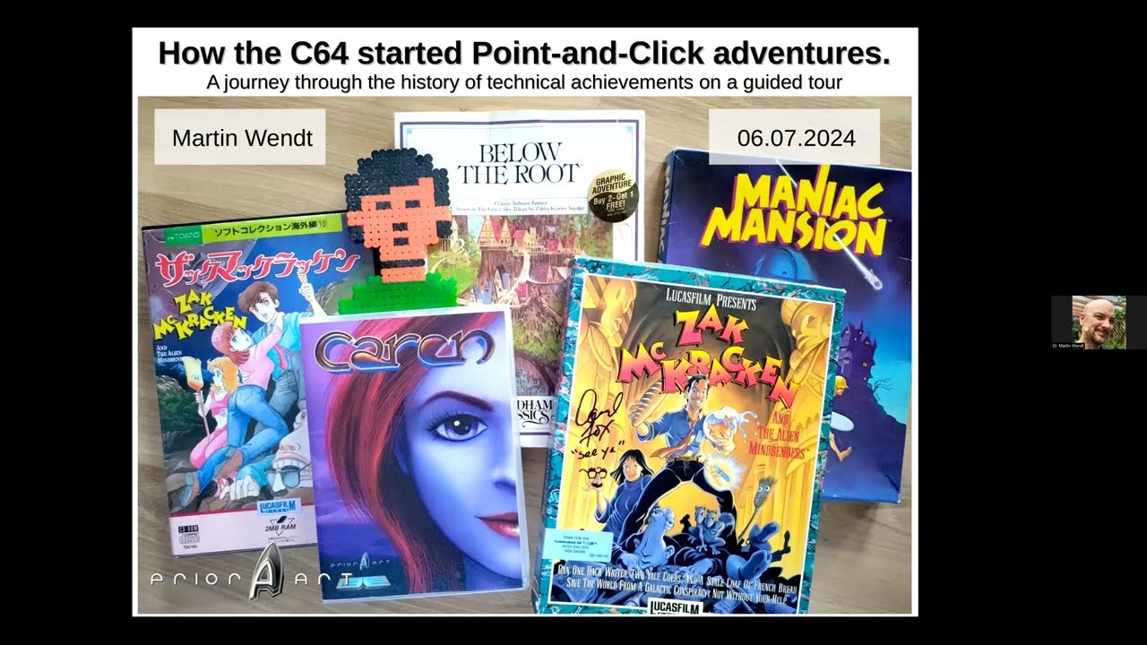 How the C64 started Point-and-Click adventures