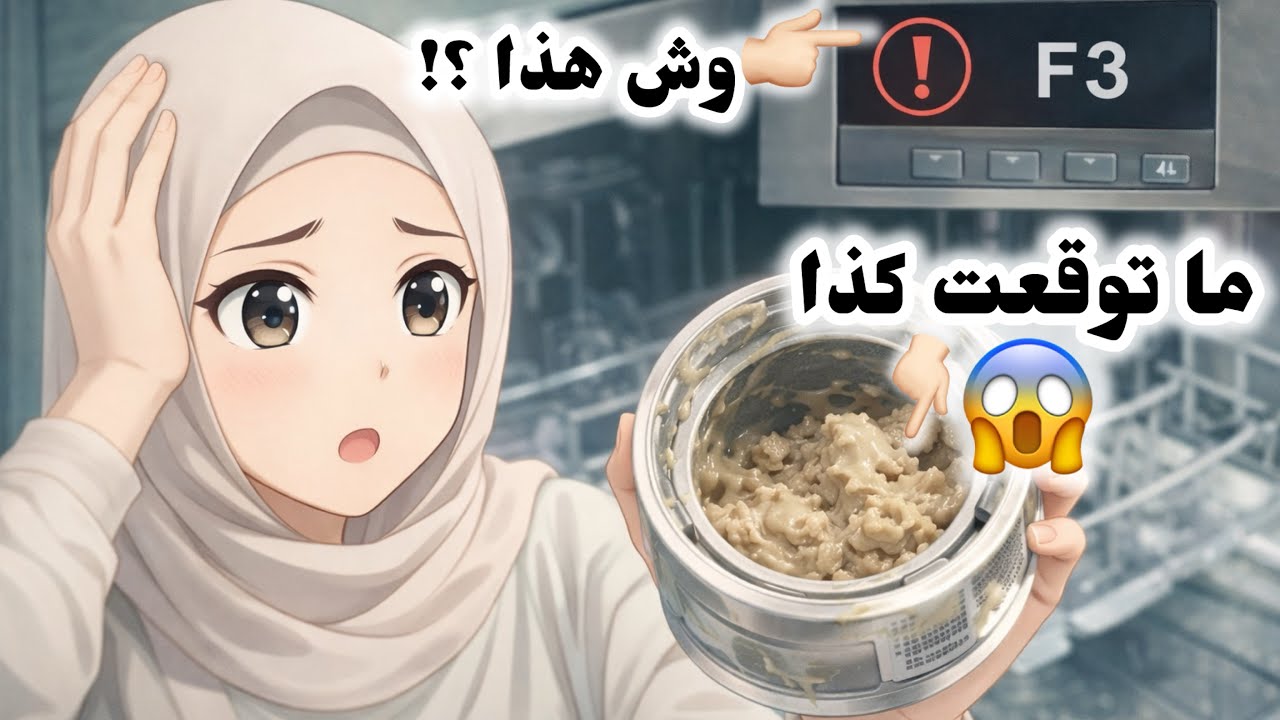 رمز F3 في غسالتي 😨 | شوفوا وش لقيت داخلها 😱