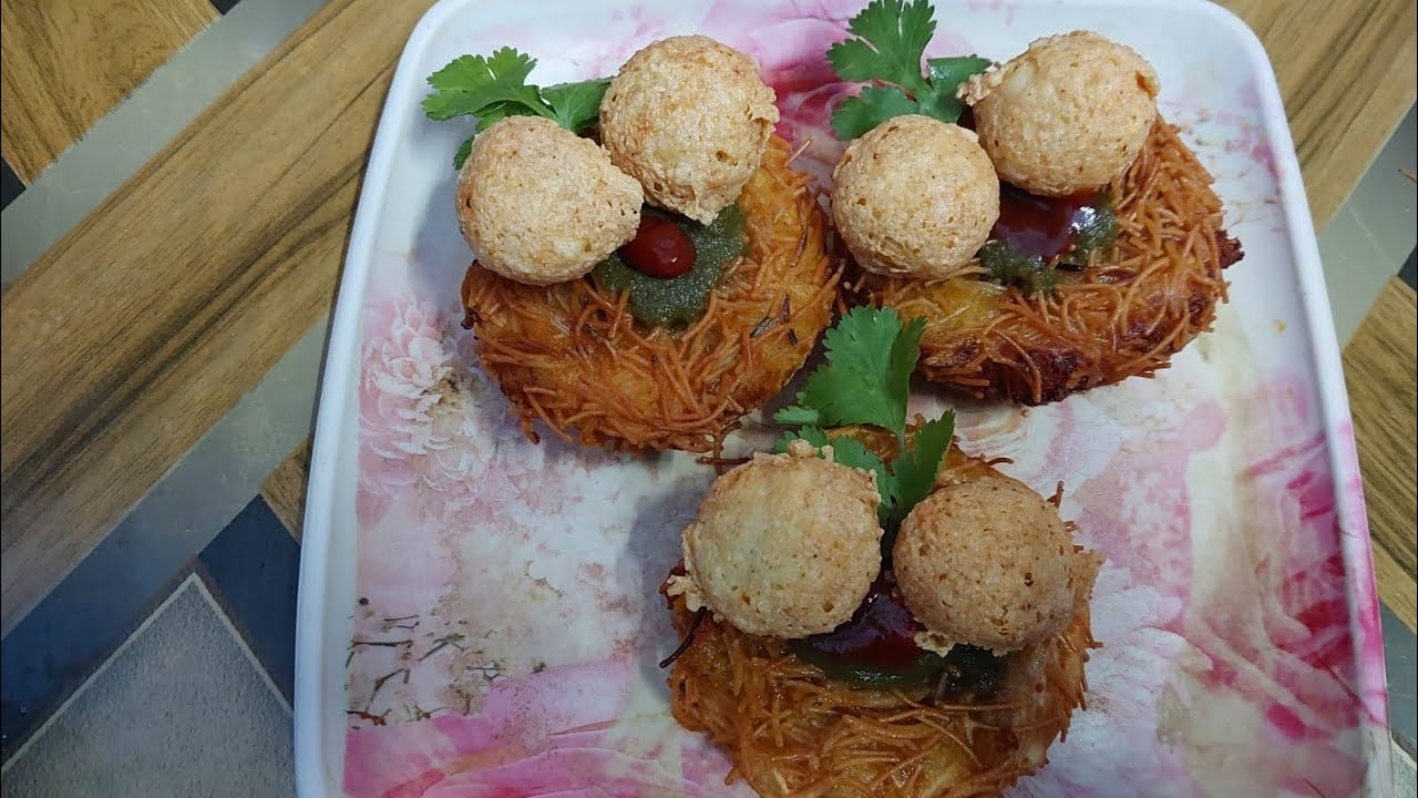Aaj mujhe kuch spcl khane ka MN hua to maine bnaya ye #viral recipe #bird nest#trending 